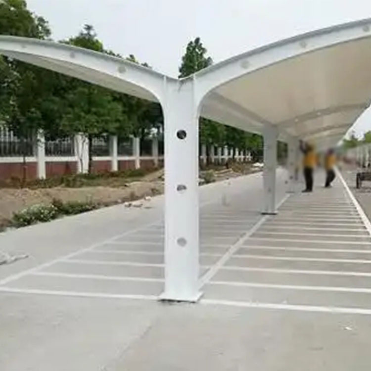 鸡泽县膜结构电动车棚