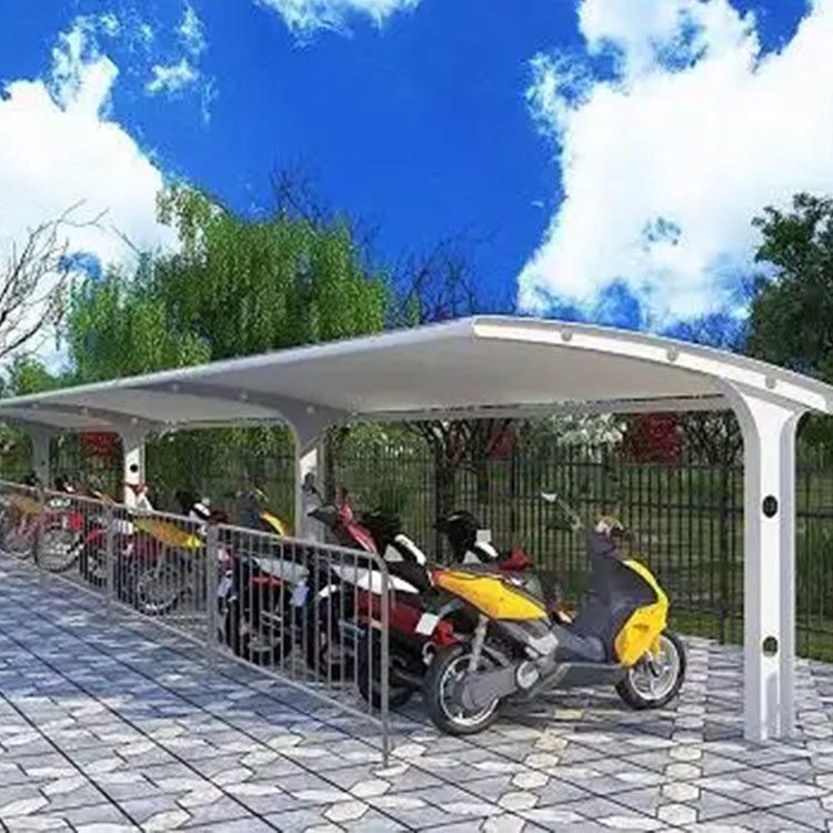 鸡泽县膜结构电动车棚